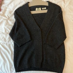 Neiman Marcus cashmere sweater short sleeve M